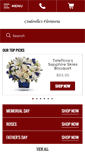 Mobile Screenshot of cinderellaflowershop.com